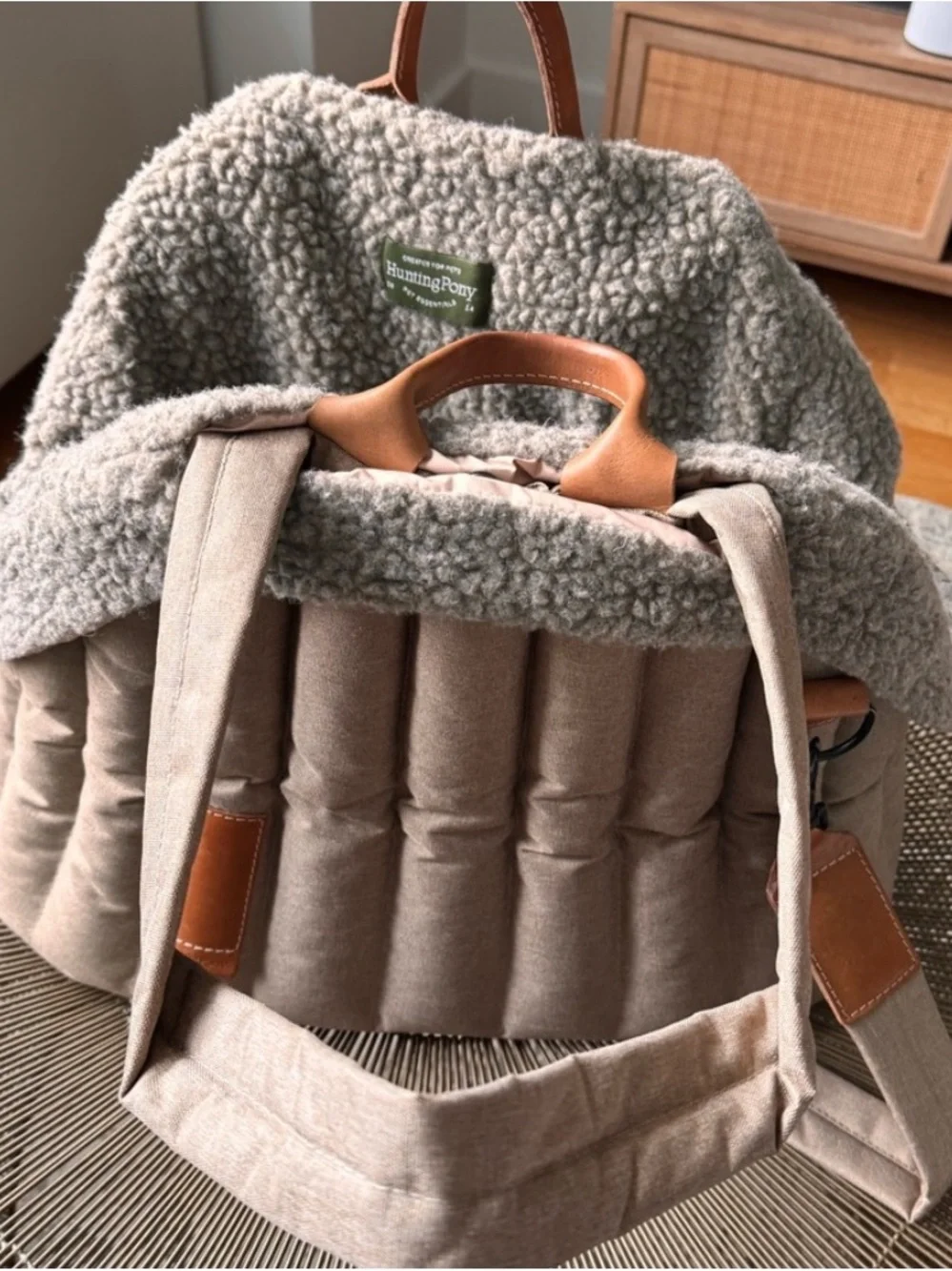 ❤️… HUNTING PONY (Inner Lining Only) Bag Pet carrier bag